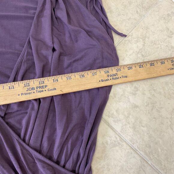 Cool Days by Soma Romper womens size M purple bamboo blend elastic waist - Picture 6 of 11